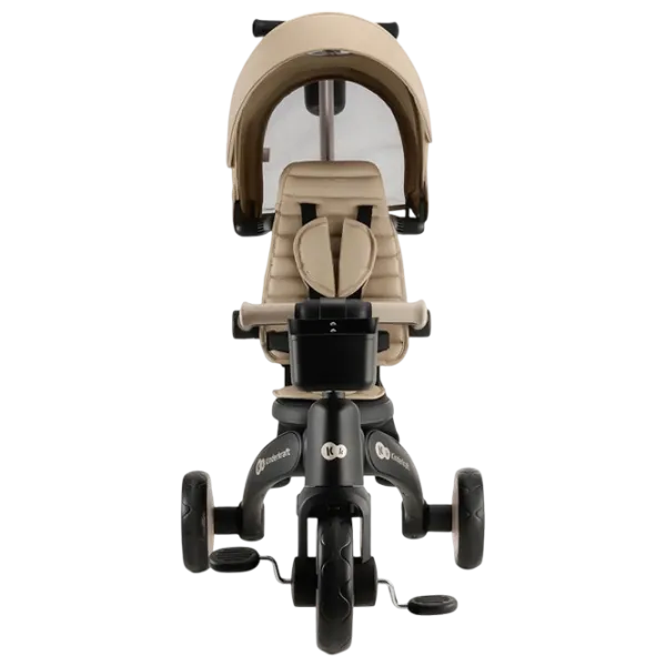 Triciclu KinderKraft Jazz 2 25 kg / Beige photo 4
