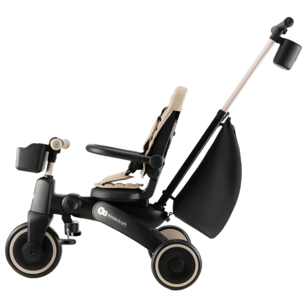 Triciclu KinderKraft Jazz 2 25 kg / Beige photo 5