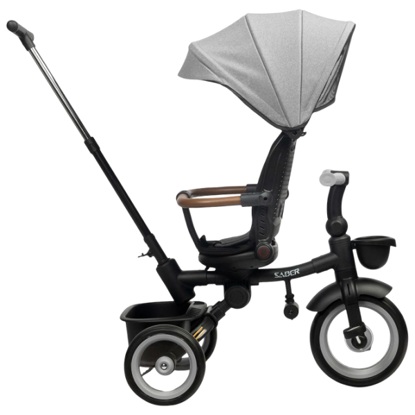 Велосипед Caretero Saber 25 кг / Серый photo 2