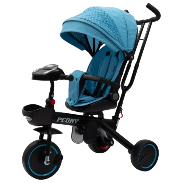 Трицикл Baby Mix Peony EVA 25 кг / Синий photo 1 Трицикл Baby Mix Peony EVA 25 кг / Синий photo 1