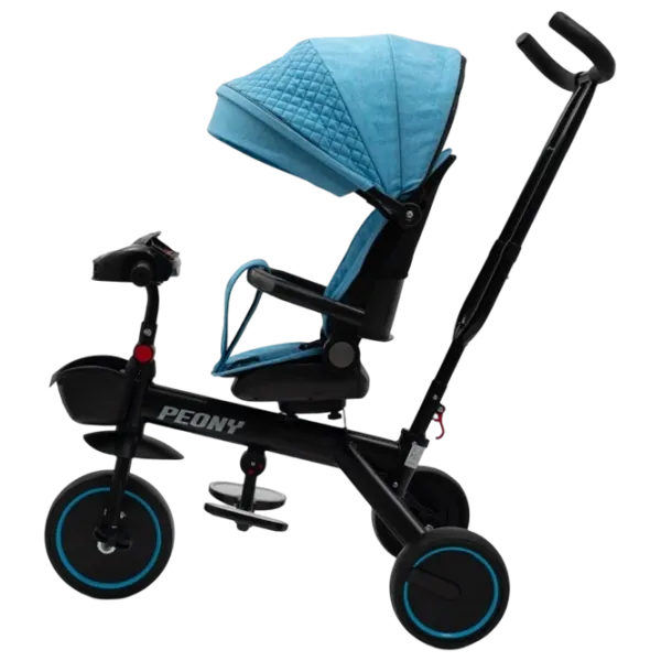 Трицикл Baby Mix Peony EVA 25 кг / Синий photo 2 Трицикл Baby Mix Peony EVA 25 кг / Синий photo 2