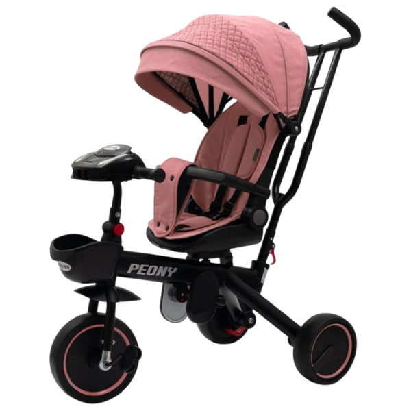 Трицикл Baby Mix Peony EVA 25 кг / Розовый photo 1 Трицикл Baby Mix Peony EVA 25 кг / Розовый photo 1