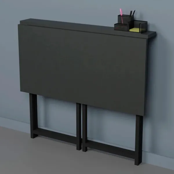 Офисный стол Prestige Foldable ДСП/ Черный photo 5