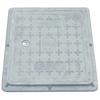 Канализационная крышка Uniplast 160602 Серый / Композитный