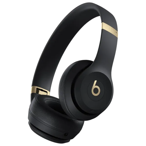 Наушники Beats Solo 4 Золотой Черный Беспроводные/ Персональный photo 1