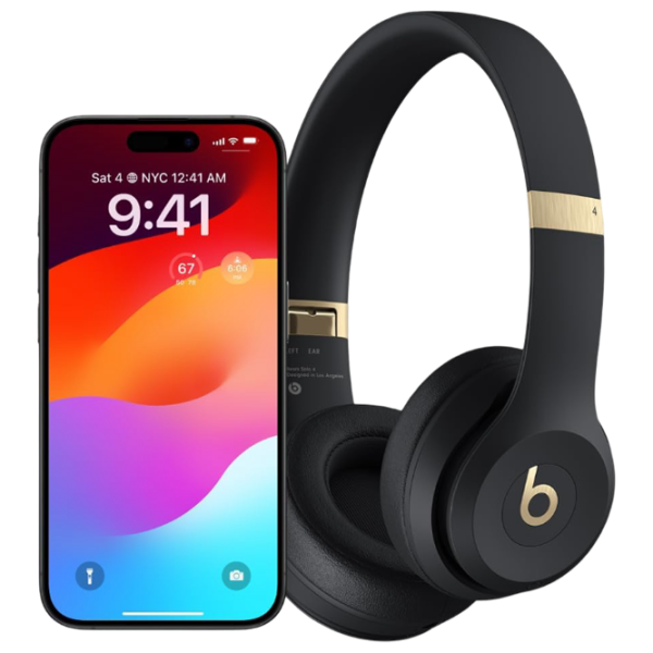 Наушники Beats Solo 4 Золотой Черный Беспроводные/ Персональный photo 3