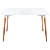 Masă de bucătărie fixă Sunrise T-03 MDF/ White