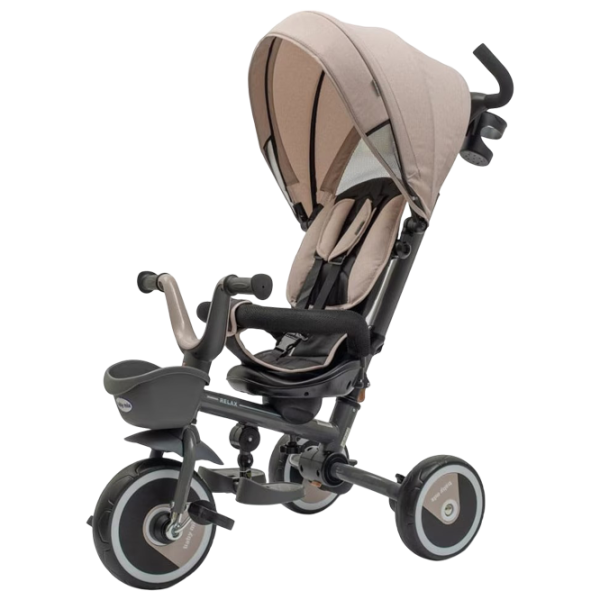 Трицикл Baby Mix Relax 365° 25 кг / Бежевый photo 1