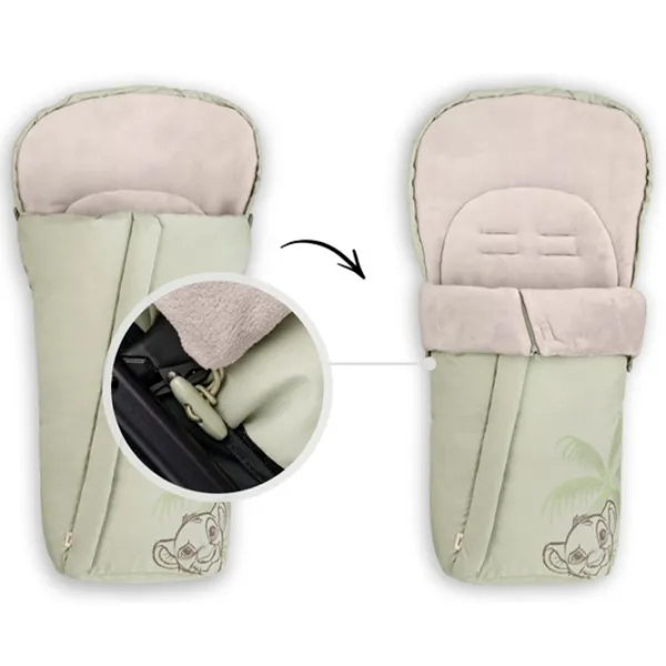 Sac de dormit Hauck Pushchair Footmuff Simba  Polyester fleece, Fleece / Unisex photo 2