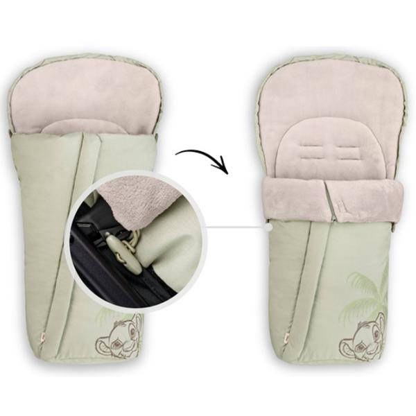 Sac de dormit Hauck Pushchair Footmuff Simba  Polyester fleece, Fleece / Unisex photo 2