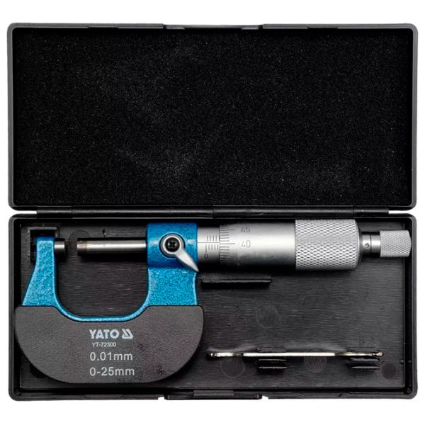 Micrometru Yato YT72300 Blue / Mecanic photo 2 Micrometru Yato YT72300 Blue / Mecanic photo 2