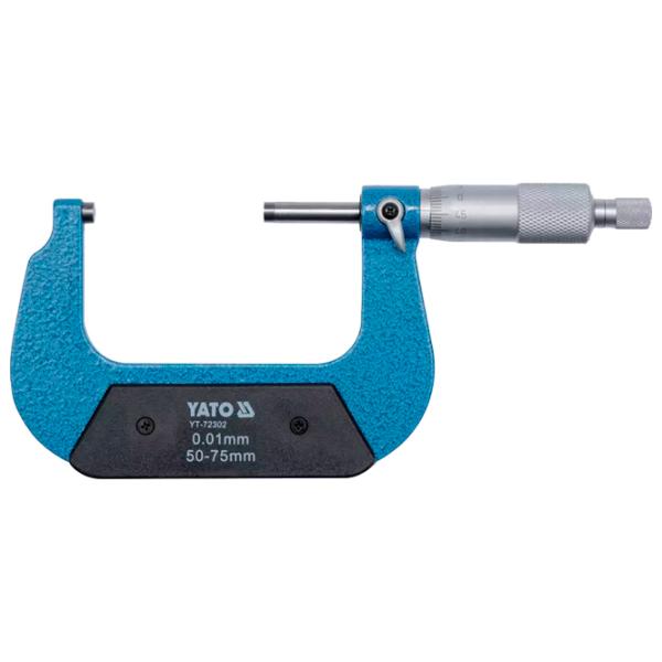 Micrometru Yato YT72302 Blue / Mecanic photo 3 Micrometru Yato YT72302 Blue / Mecanic photo 3