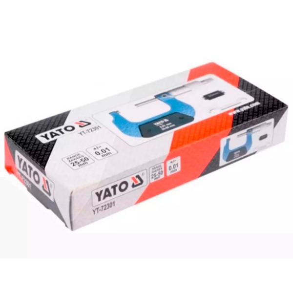 Micrometru Yato YT72301 Blue / Mecanic photo 5