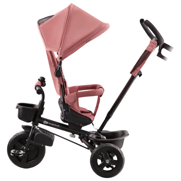 Трицикл KinderKraft Aveo 25 кг / Розовый photo 3 Трицикл KinderKraft Aveo 25 кг / Розовый photo 3