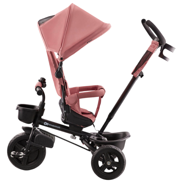 Трицикл KinderKraft Aveo 25 кг / Розовый photo 3 Трицикл KinderKraft Aveo 25 кг / Розовый photo 3