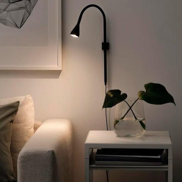 Lampă Ikea Navlinge Black photo 5