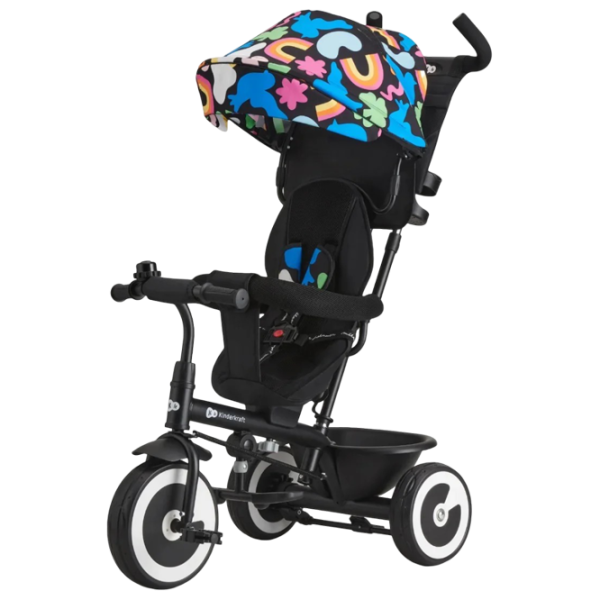 Трицикл KinderKraft Aston 25 кг / Черный photo 1 Трицикл KinderKraft Aston 25 кг / Черный photo 1