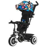 Трицикл KinderKraft Aston 25 кг / Черный