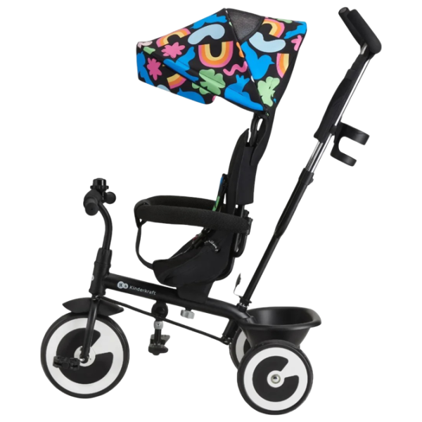 Трицикл KinderKraft Aston 25 кг / Черный photo 2 Трицикл KinderKraft Aston 25 кг / Черный photo 2