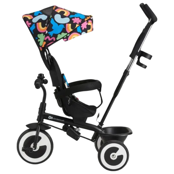 Трицикл KinderKraft Aston 25 кг / Черный photo 3 Трицикл KinderKraft Aston 25 кг / Черный photo 3