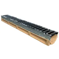 Grătar de canalizare Uniplast EN124 D400 TR Gray / Fibrobeton photo 3