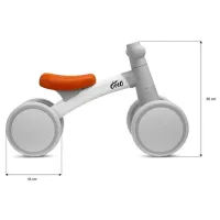 Bicicletă fără pedale Caretero Otto 7" Metal / Blue Gray photo 4