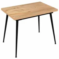 Masă de bucătărie extensibilă Mobiland LILIS 90 PAL/ Stejar Sonoma