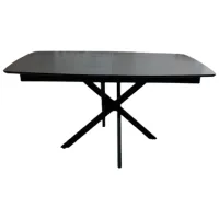 Masă de bucătărie extensibilă Mobiland FILIS 145 PAL/ Black