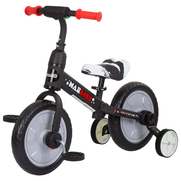 Bicicletă fără pedale Chipolino Max Bike 10"  Metal / Gray White photo 1 Bicicletă fără pedale Chipolino Max Bike 10"  Metal / Gray White photo 1