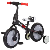 Bicicletă fără pedale Chipolino Max Bike 10"  Metal / Gray White