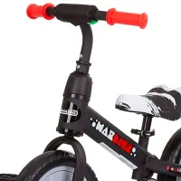 Bicicletă fără pedale Chipolino Max Bike 10" Metal / Gray White photo 5