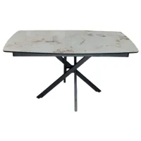 Masă de bucătărie extensibilă Mobiland FILIS 145 PAL/ Gray