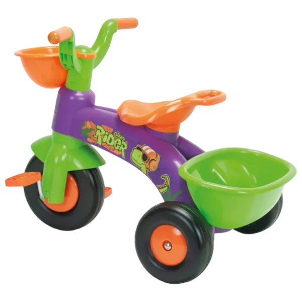 Трицикл Injusa Dino Rider 25 кг / Зеленый photo 2 Трицикл Injusa Dino Rider 25 кг / Зеленый photo 2