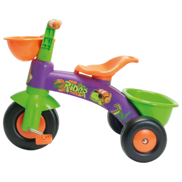 Трицикл Injusa Dino Rider 25 кг / Зеленый photo 4 Трицикл Injusa Dino Rider 25 кг / Зеленый photo 4