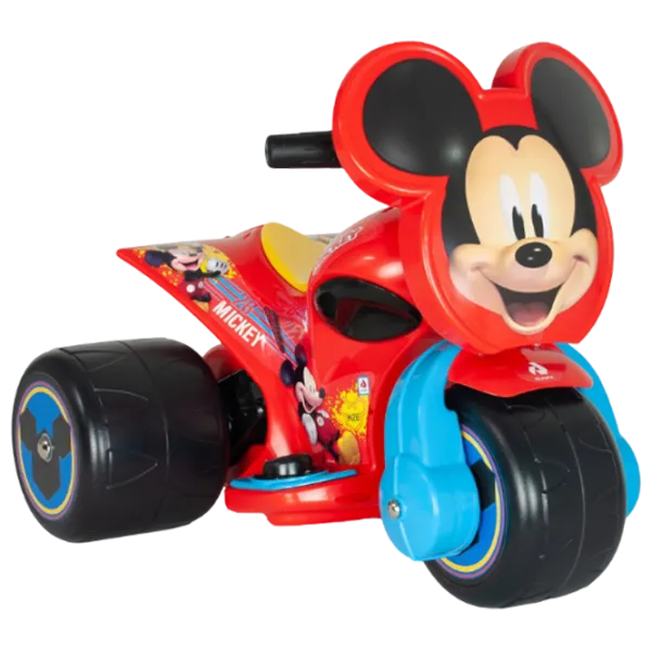 Детский мотоцикл Injusa Mickey Mouse Samurai Trimoto  / 3+ / 3 км/ч / Красный photo 1