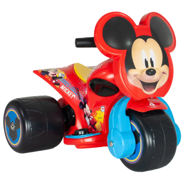 Детский мотоцикл Injusa Mickey Mouse Samurai Trimoto  / 3+ / 3 км/ч / Красный photo 1