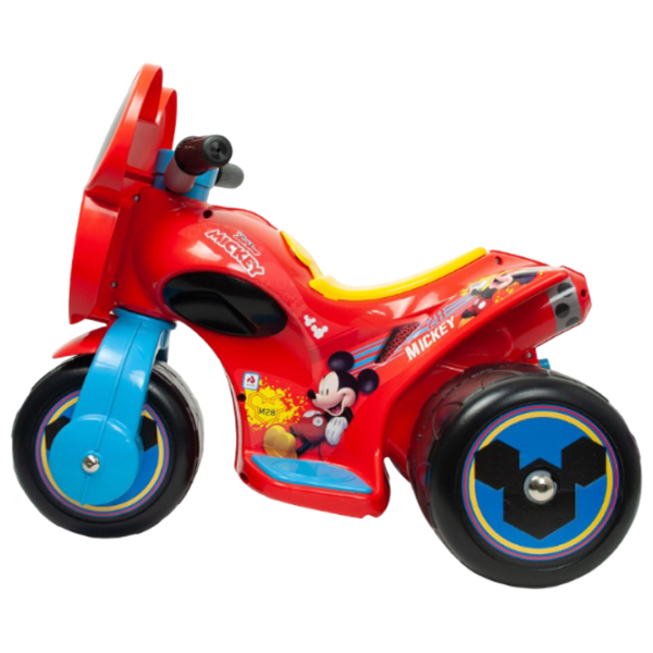 Детский мотоцикл Injusa Mickey Mouse Samurai Trimoto  / 3+ / 3 км/ч / Красный photo 2