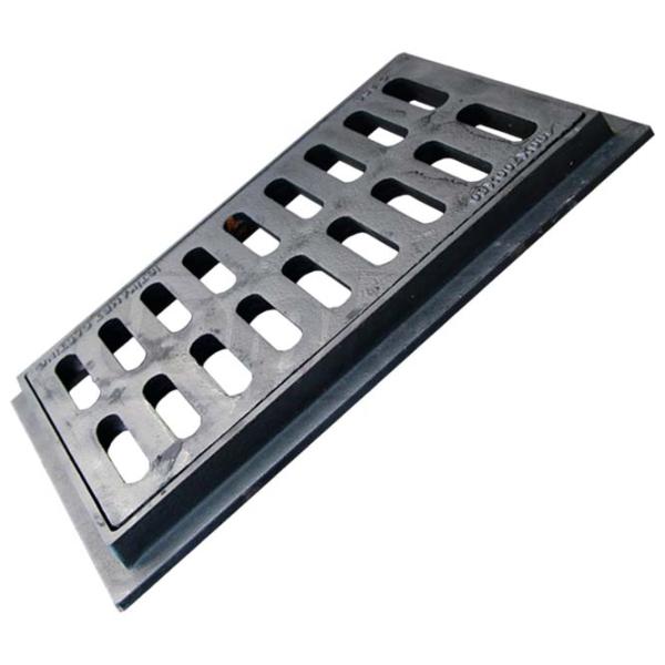 Grătar de canalizare Maxpol 16028T Black / Oțel photo 1