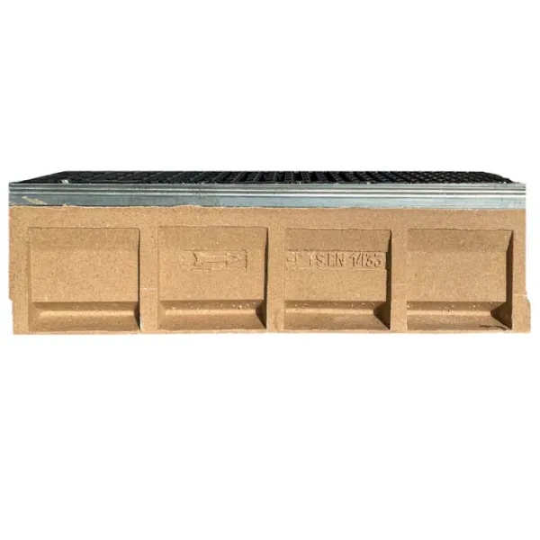 Grătar de canalizare Uniplast EN124 D400 TR Gray / Fibrobeton photo 2