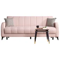 Canapea Mobiland Lotus (TERKOS 04) Stofă / Pink