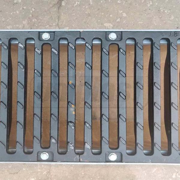 Grătar de canalizare Uniplast EN124 D400 TR Gray / Fibrobeton photo 2