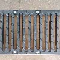 Grătar de canalizare Uniplast EN124 D400 TR Gray / Fibrobeton photo 2