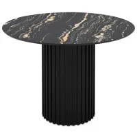 Masă de bucătărie fixă Mobiland Olympus  PAL/ Black