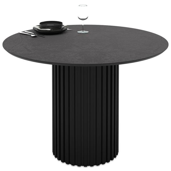 Masă de bucătărie fixă Mobiland Olympus  PAL/ Black photo 1 Masă de bucătărie fixă Mobiland Olympus  PAL/ Black photo 1