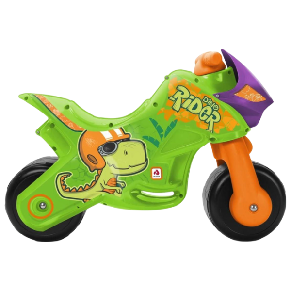 Bicicletă fără pedale Injusa Twin Dino  Plastic / Green Orange photo 2