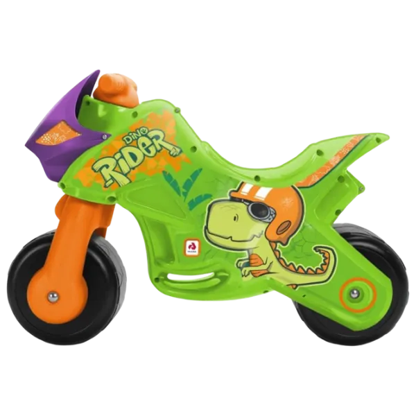 Bicicletă fără pedale Injusa Twin Dino  Plastic / Green Orange photo 3