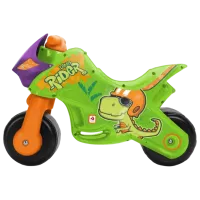 Беговел Injusa Twin Dino Пластик / Зеленый Оранжевый photo 3