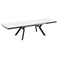 Masă de bucătărie extensibilă Mobiland Bianco PAL/ White