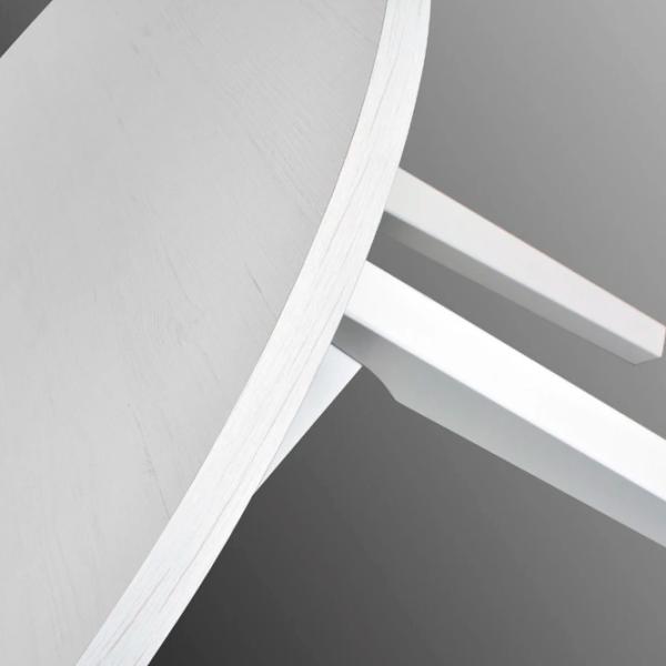 Masă de bucătărie extensibilă Drewmix OSLO 3 PAL/ White photo 5 Masă de bucătărie extensibilă Drewmix OSLO 3 PAL/ White photo 5