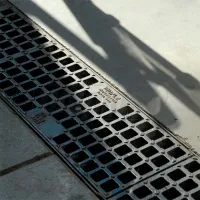Grătar de canalizare MUFLESYSTEM TN1433 Black / Oțel photo 2